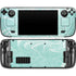 Mint Marbling Steam Deck Handheld Gaming Computer OLED Skin