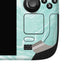 Mint Marbling Steam Deck Handheld Gaming Computer OLED Skin