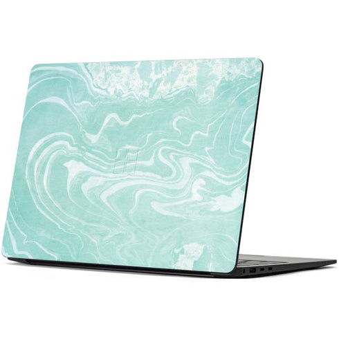 Mint Marbling Surface Laptop 7 15in Skin