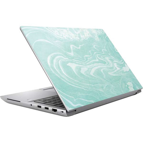 Mint Marbling HP ZBook Fury 16 G10 Skin