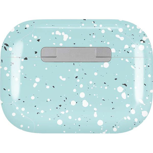 Mint Speckled AirPods Skins