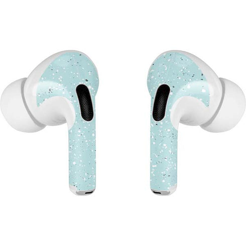 Mint Speckled AirPods Skins