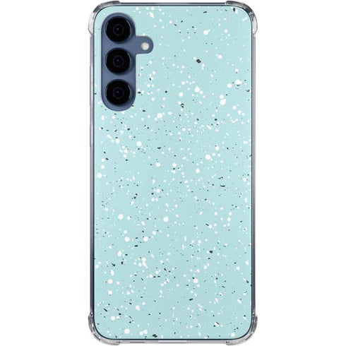 Mint Speckled Galaxy A55 5G Clear Case