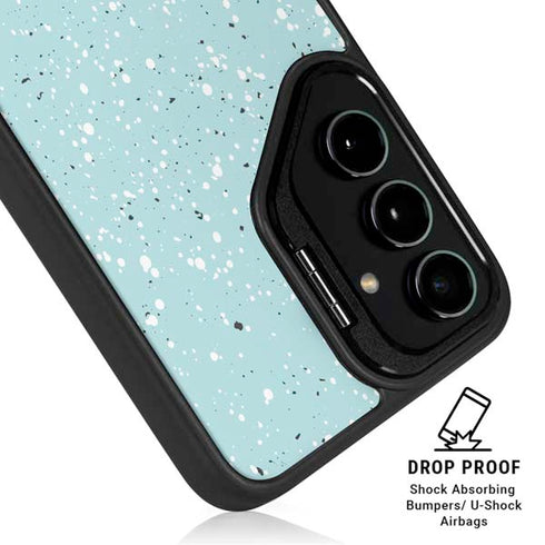 Mint Speckled Galaxy S24 Plus Kickstand Case