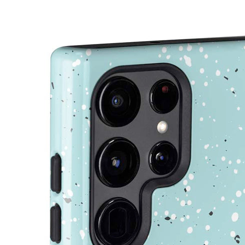 Mint Speckled Galaxy S25 Ultra Impact Case