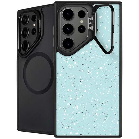 Mint Speckled Galaxy Cases