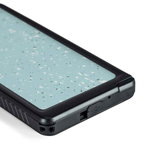 Mint Speckled Galaxy S24 Ultra Waterproof Case