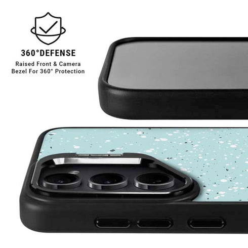Mint Speckled Galaxy S26 Plus Kickstand Case
