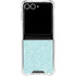 Mint Speckled Galaxy Z Flip7 Clear Case