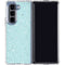 Mint Speckled Galaxy Z Fold5 5G Clear Case