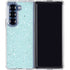 Mint Speckled Galaxy Z Fold6 Clear Case