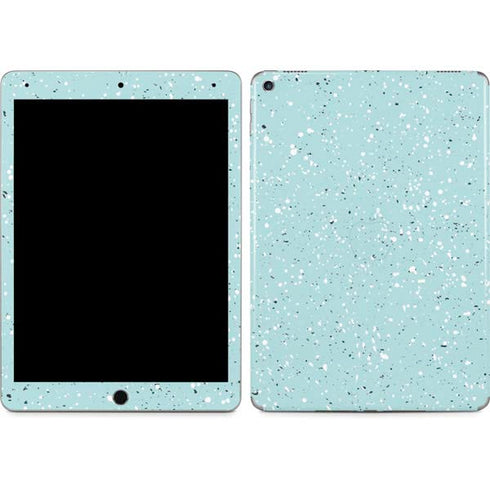 Mint Speckled iPad Skins