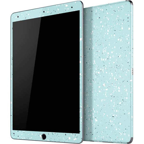 Mint Speckled iPad Skins