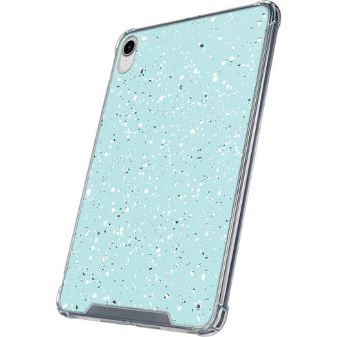 Mint Speckled iPad 11th Gen (2025) Clear Case