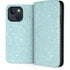 Mint Speckled iPhone 14 Folio Case