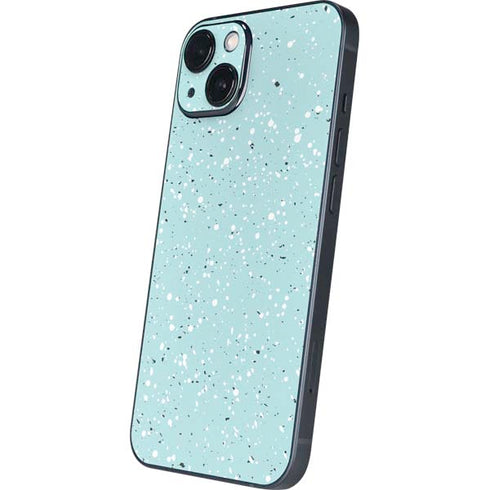 Mint Speckled iPhone Skins