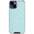 Mint Speckled iPhone 15 Clear Case