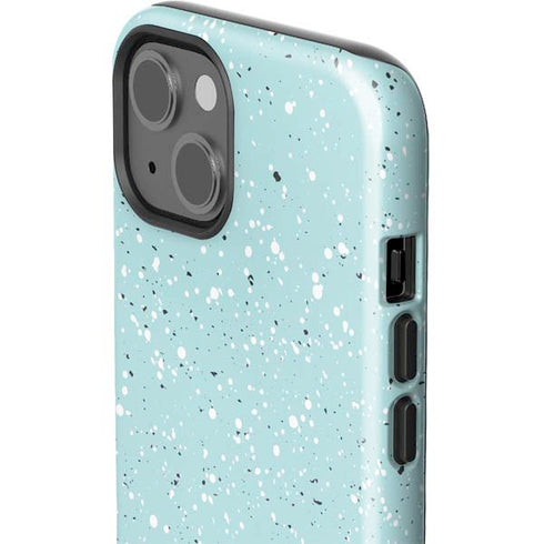 Mint Speckled iPhone 15 Impact Case
