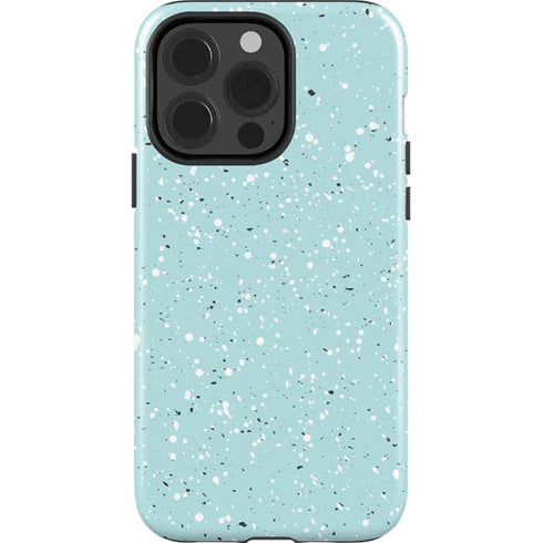 Mint Speckled iPhone 15 Pro Impact Case