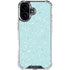 Mint Speckled iPhone 16 Plus Clear Case