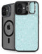 Mint Speckled iPhone 16 Plus Kickstand Case