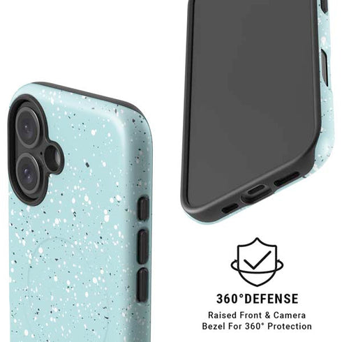 Mint Speckled iPhone 16 Plus Magsafe Impact Case