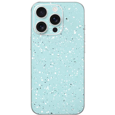 Mint Speckled iPhone 16 Pro Skin