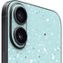 Mint Speckled iPhone 16 Skin