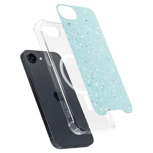 Mint Speckled iPhone 16e MagSafe Case
