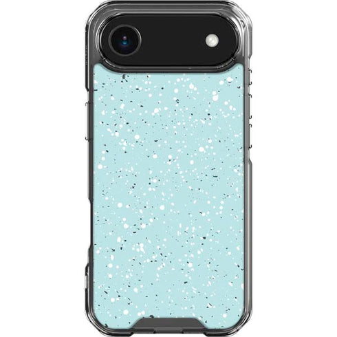 Mint Speckled iPhone 17 Air Clear Case