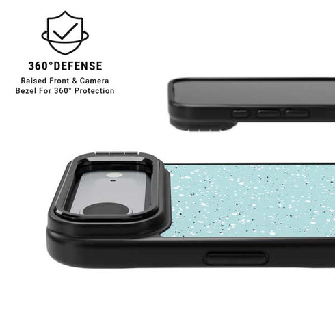 Mint Speckled iPhone 17 Air Kickstand Case