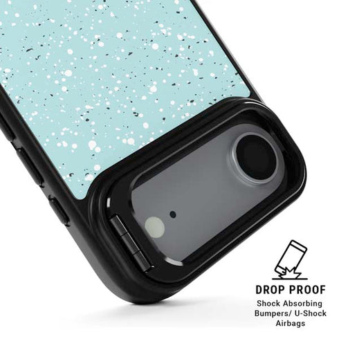 Mint Speckled iPhone 17 Air Kickstand Case