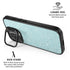 Mint Speckled iPhone 17 Kickstand Case