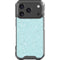Mint Speckled iPhone 17 Pro Clear Case