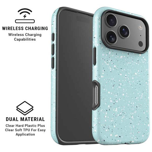 Mint Speckled iPhone 17 Pro Magsafe Impact Case