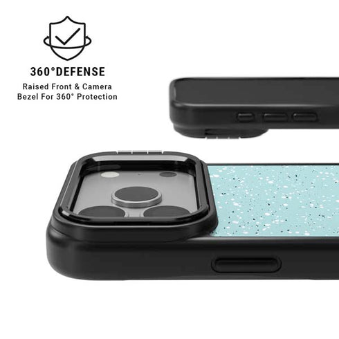 Mint Speckled iPhone 17 Pro Max Kickstand Case