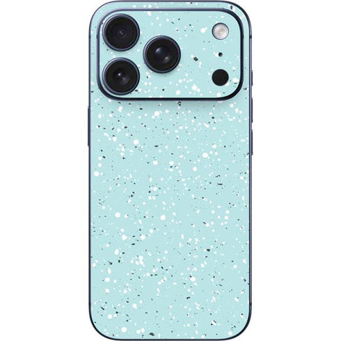 Mint Speckled iPhone 17 Pro Skin