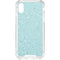 Mint Speckled iPhone XS Clear Case