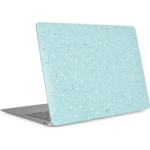 Mint Speckled Apple MacBook Air Skin