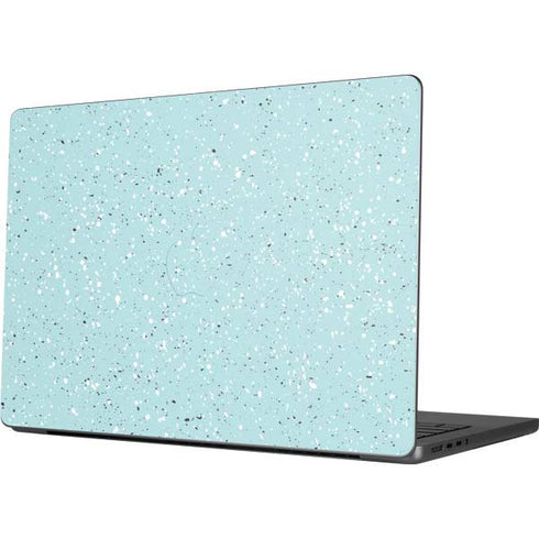 Mint Speckled Apple MacBook Pro 14-inch Skin