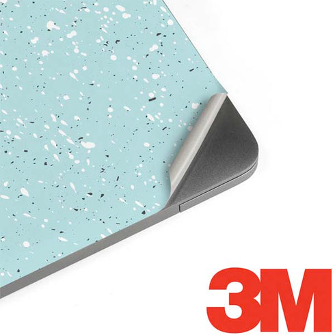 Mint Speckled MacBook Skins