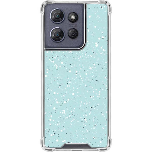 Mint Speckled Moto G Play 5G (2025) Clear Case