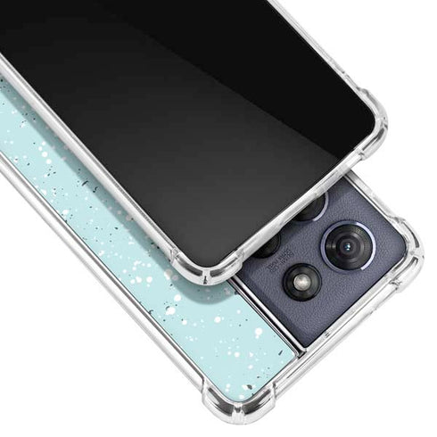 Mint Speckled Moto G Power 5G (2025) Clear Case