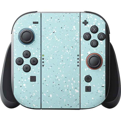 Mint Speckled Nintendo Switch 2 (2025) with Joy-Con Skin