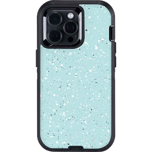 Mint Speckled Otterbox Defender iPhone Skin