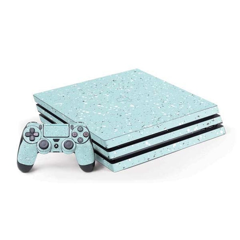 Mint Speckled PlayStation PS4 Skins