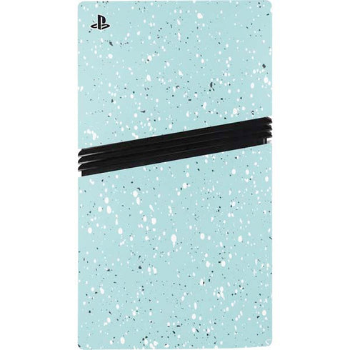 Mint Speckled PS5 Pro Console Skin