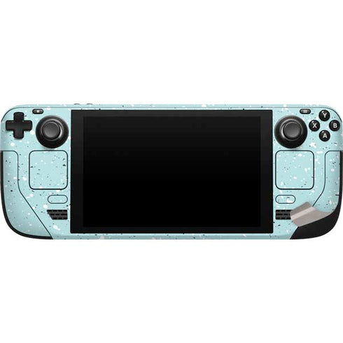 Mint Speckled Steam Deck Handheld Gaming Computer Skin