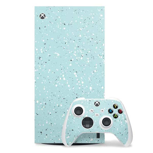 Mint Speckled Xbox Series X Skins