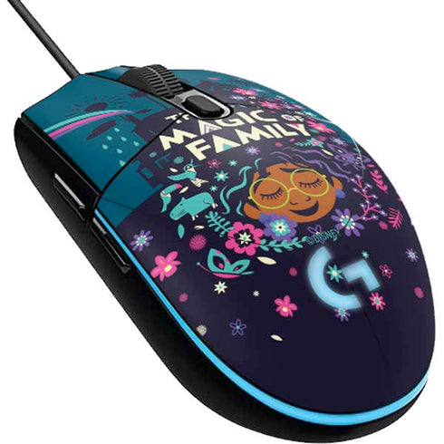 Disney Encanto Mirabel Family Magic G203 Prodigy RGB Wired Gaming Mouse Skin